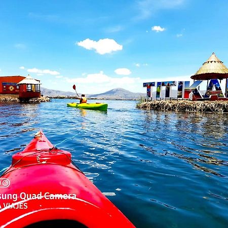 Uros Aruma-Uro On Uros Floating Islands Hotell Puno Eksteriør bilde
