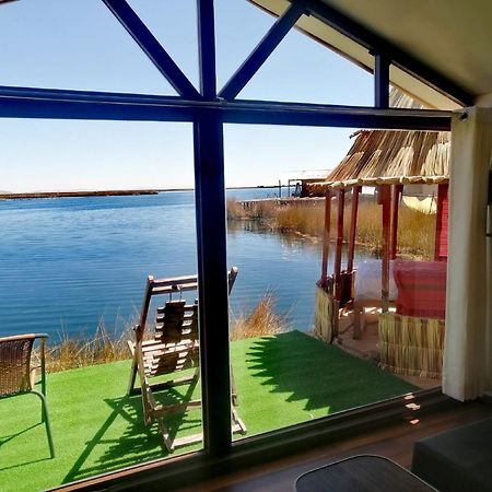 Uros Aruma-Uro On Uros Floating Islands Hotell Puno Eksteriør bilde