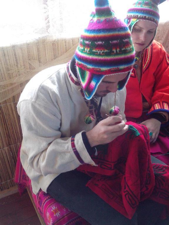 Uros Aruma-Uro On Uros Floating Islands Hotell Puno Eksteriør bilde
