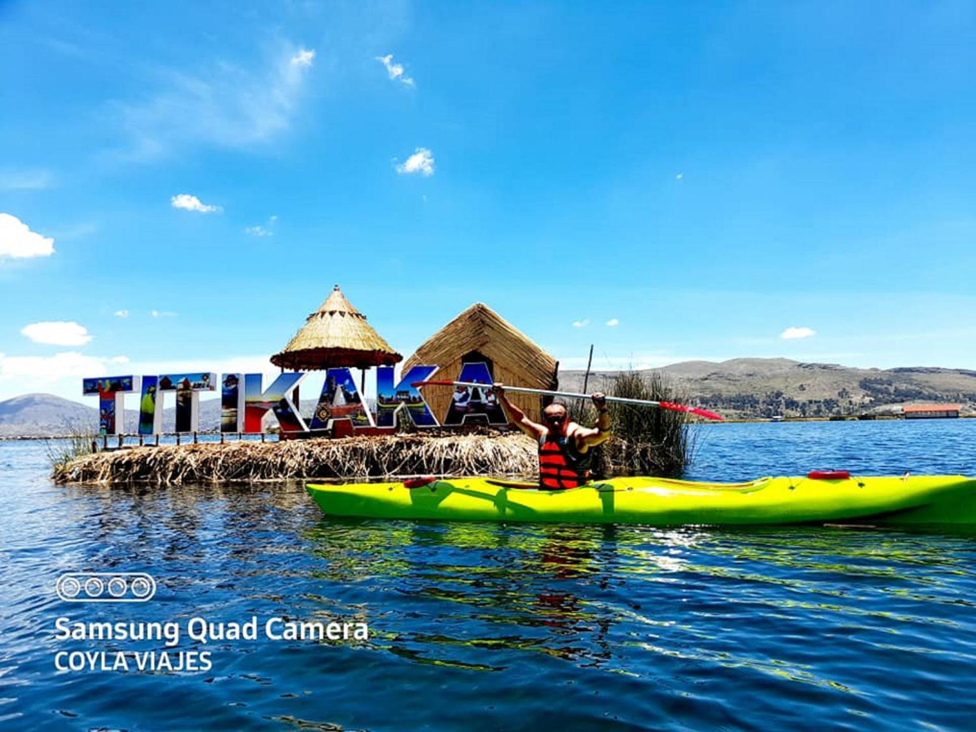 Uros Aruma-Uro On Uros Floating Islands Hotell Puno Eksteriør bilde