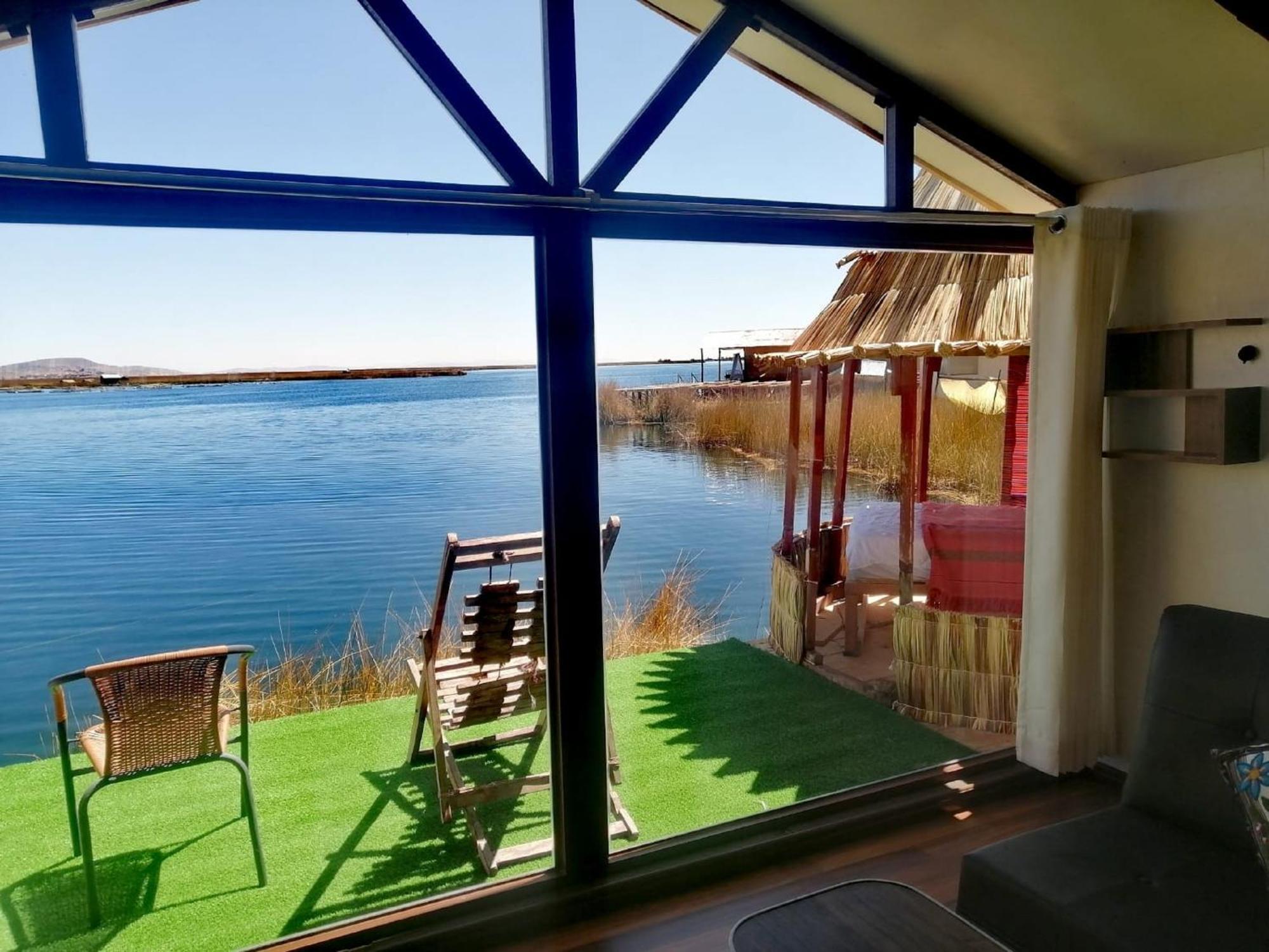 Uros Aruma-Uro On Uros Floating Islands Hotell Puno Eksteriør bilde